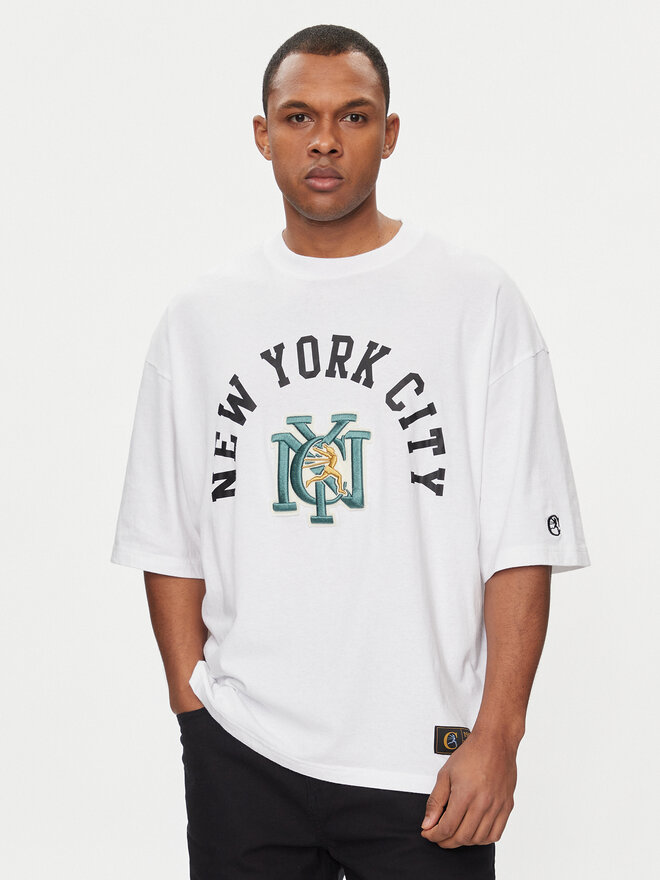 Champion Champion Póló 220003 Fehér Boxy Fit