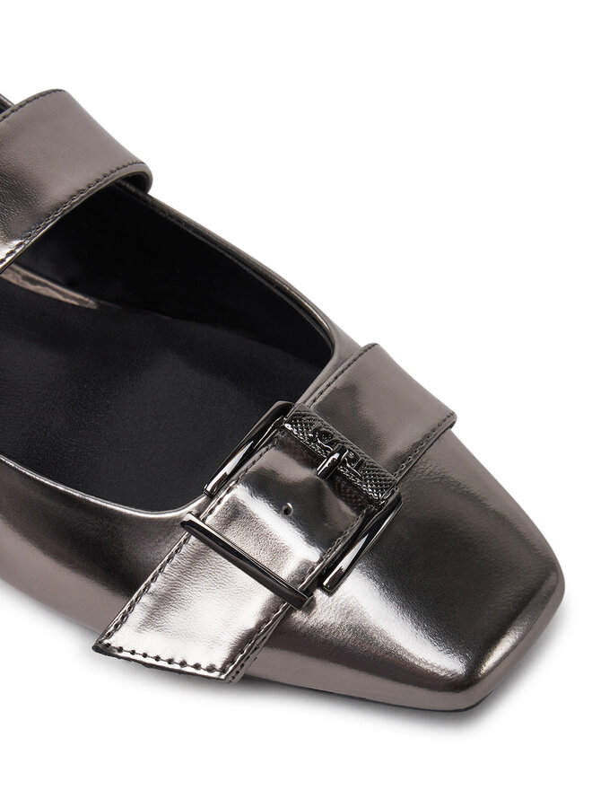 KARL LAGERFELD Sandały KARL LAGERFELD Konnie KL40186A Srebrny