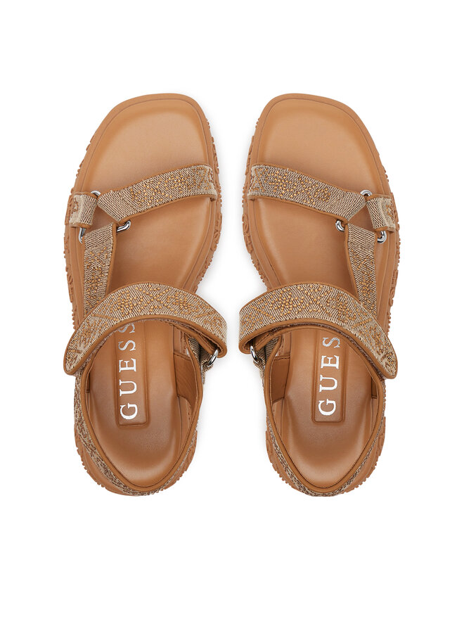 Guess Sandały Guess FLJLD2 FAL03 Brązowy