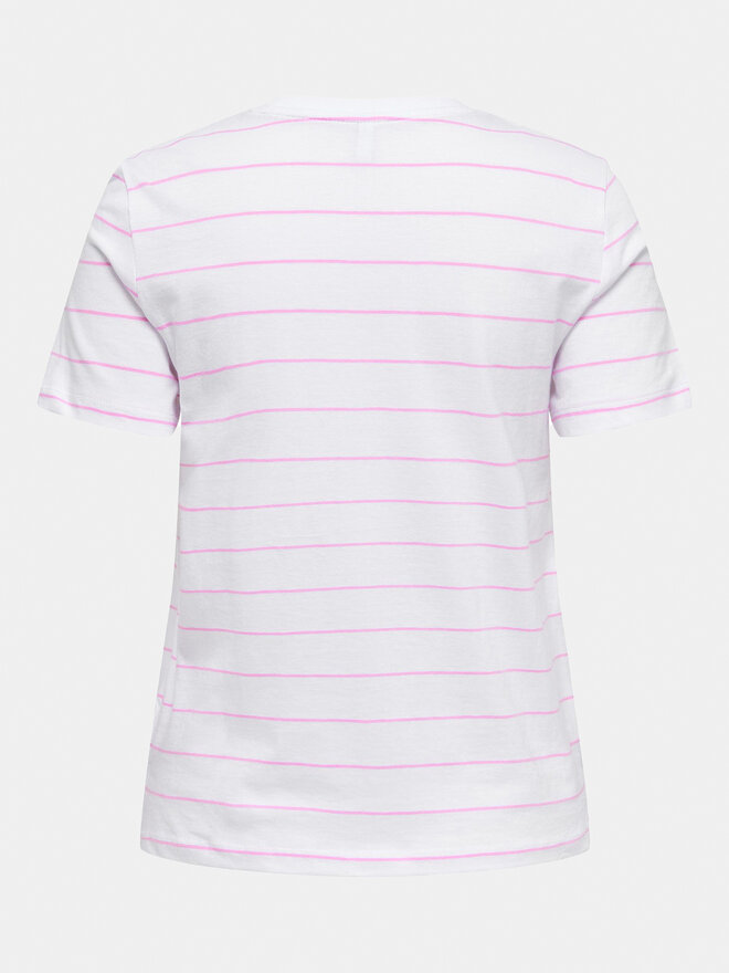 ONLY ONLY Marškinėliai Kita 15316574 Balta Regular Fit