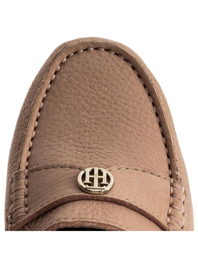 Tommy Hilfiger Мокасини Tommy Hilfiger Moccasin With Chain Detail FW0FW02783 Розов