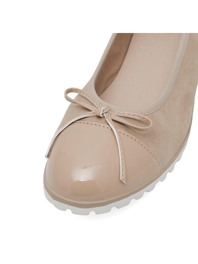 Clara Barson Ballerinas Clara Barson WYL3653-1 Beige