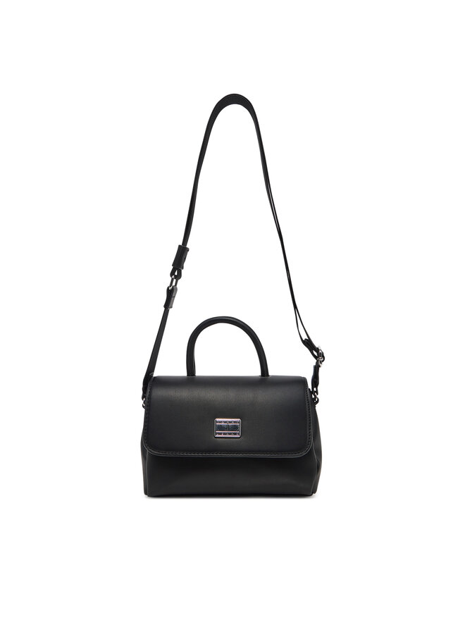 Tommy Jeans Τσάντα Tommy Jeans Tjw American Cool Flap Crossover AW0AW17296 Μαύρο