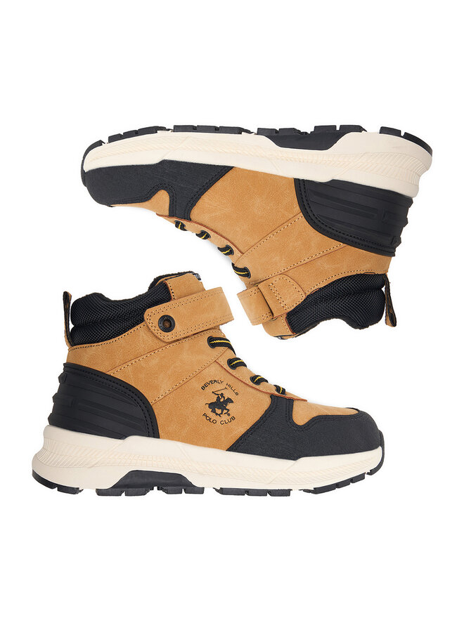 Beverly Hills Polo Club Schnürschuhe Beverly Hills Polo Club EO-BHPC-371-043 Hellbraun