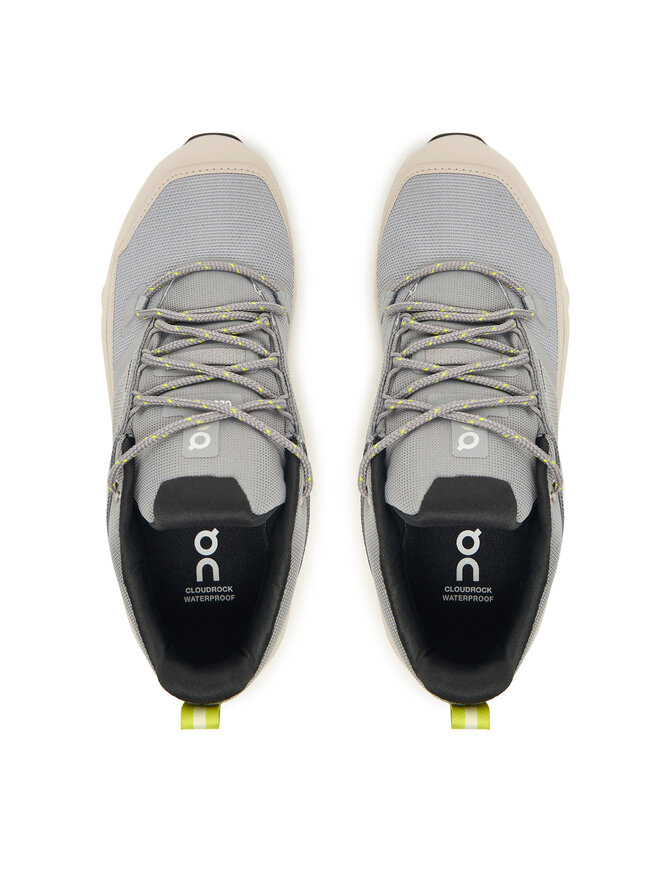 On Trekkingschuhe On Cloudrock Low Wp 3WF10143317 Grau