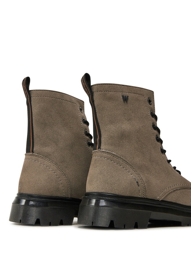Wrangler Trapper stila apavi Wrangler Dakota 20243062.6BW Pelēks
