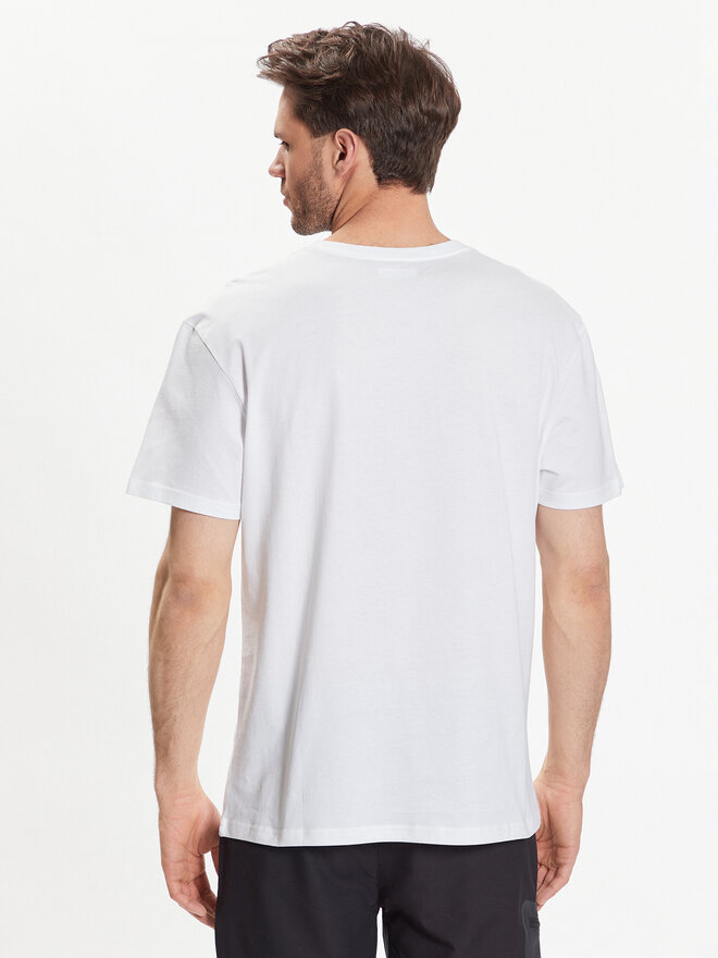Columbia Columbia Marškinėliai Basic Logo 1680053 Balta Regular Fit