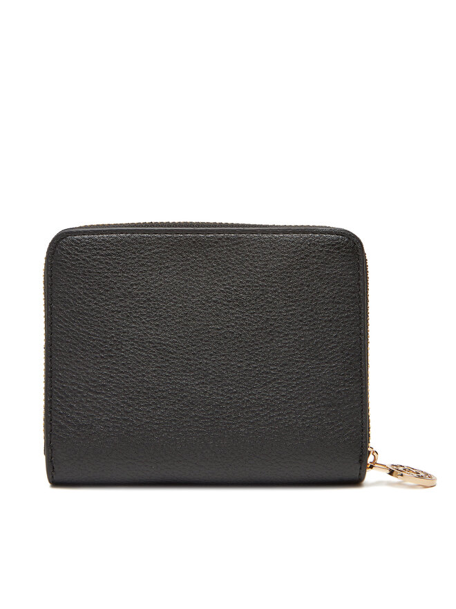 Tommy Hilfiger Kleine Damen Geldbörse Tommy Hilfiger Th Distinct Med Za AW0AW17473 Schwarz