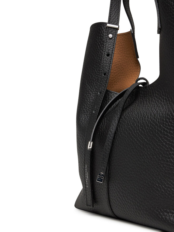 Gianni Chiarini Torebka Gianni Chiarini Ava BS 11315 RNGDBL Czarny