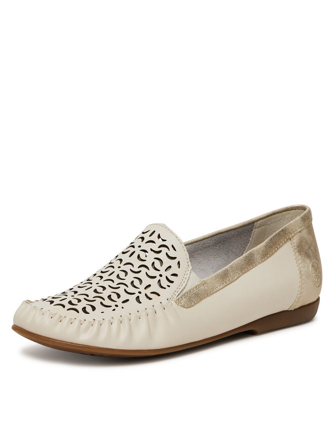 Rieker Mocassini Rieker L6350-60 Beige