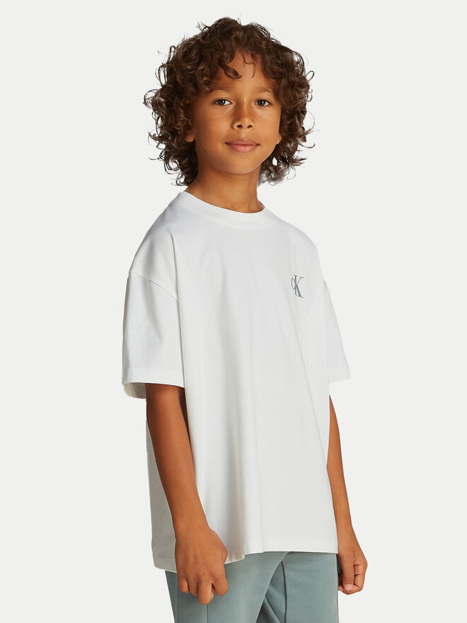 Calvin Klein Jeans Calvin Klein Jeans Camiseta Miami IB0IB02449 Blanco Relaxed Fit