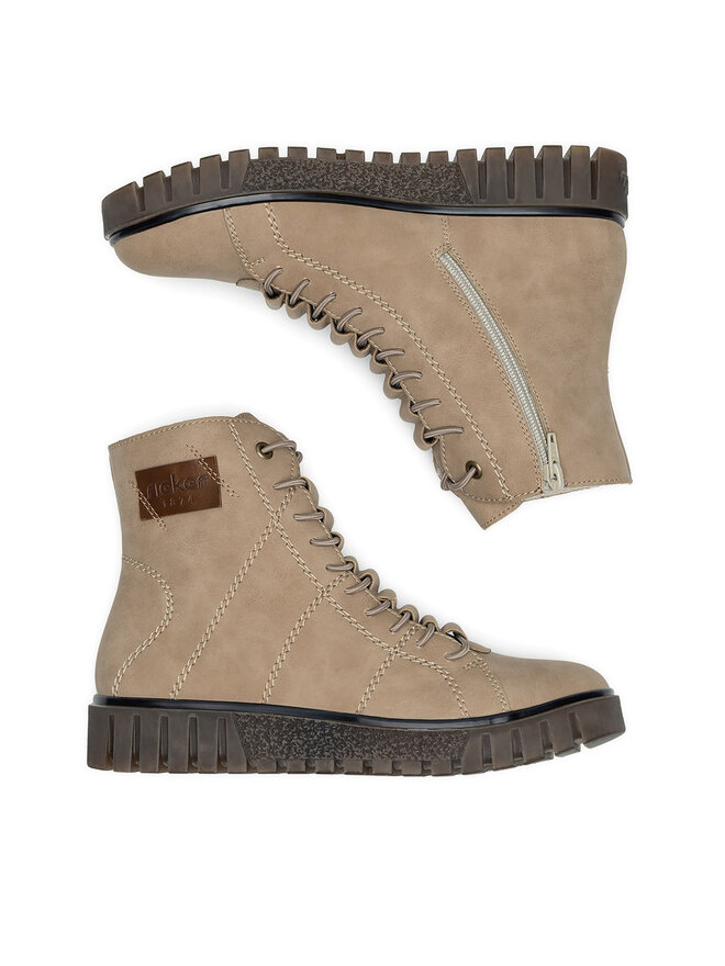 Rieker Botine Rieker Y3421-20 Bej
