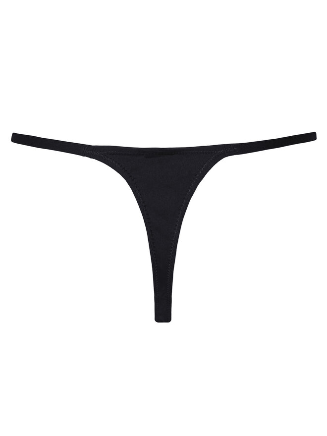 Hunkemöller Hunkemöller Στρίνγκ Stormi 301619 Μαύρο