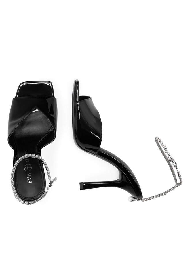 Eva Minge Szandál Eva Minge STEPHANIE-V1051L-01 Fekete