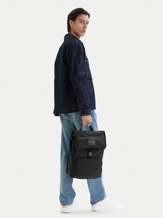 Calvin Klein Jeans Rucksack Calvin Klein Jeans Sport Essentials Sq Flat Bp43 L K50K511721 Schwarz