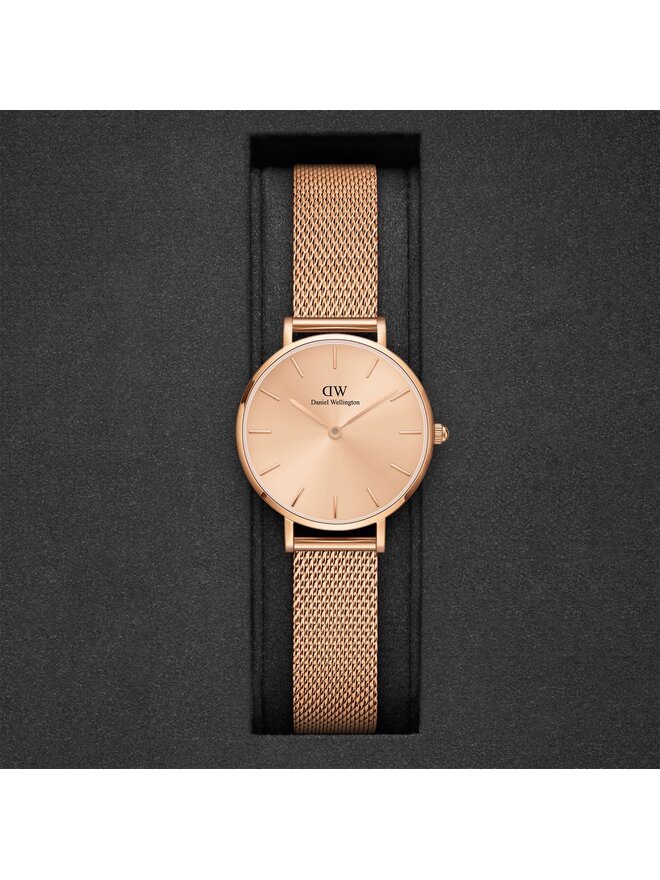 Daniel Wellington Часовник Daniel Wellington Petite Unitone DW00100470 Розов