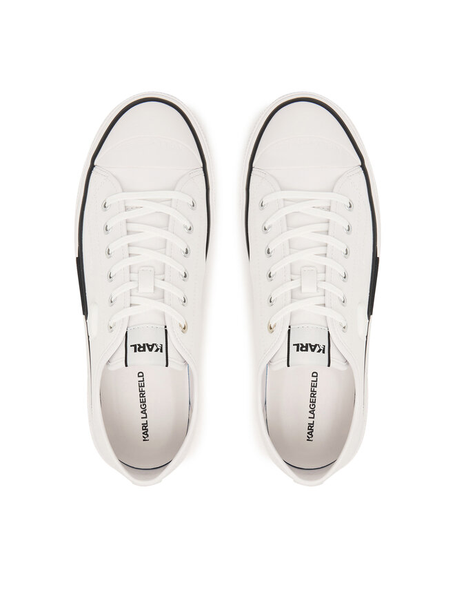 KARL LAGERFELD Кеди KARL LAGERFELD Kampus Max III KL50470N Білий