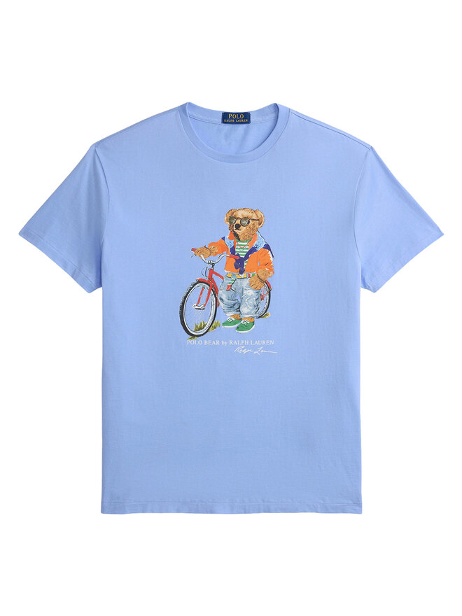 Polo Ralph Lauren Polo Ralph Lauren T-Shirt 710B16612001 Blau Slim Fit