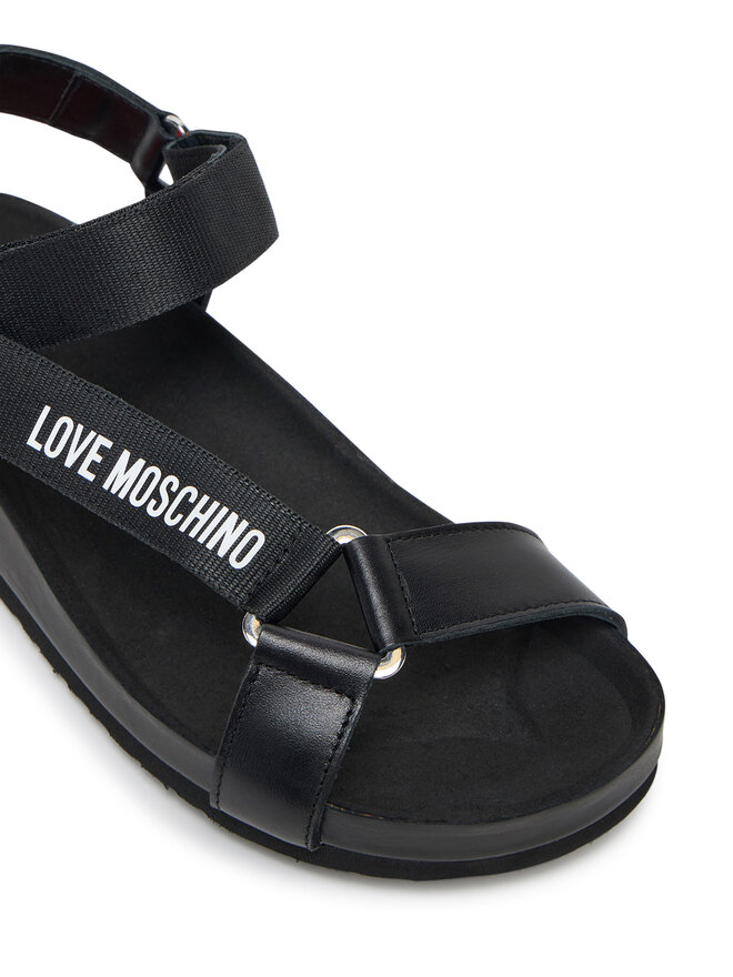LOVE MOSCHINO Sandale LOVE MOSCHINO JA16263G0MIA0000 Negru