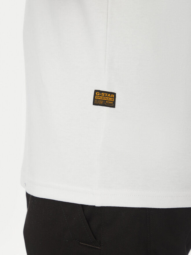G-Star Raw G-Star Raw Camiseta G-Script D25150-C812 Blanco Regular Fit