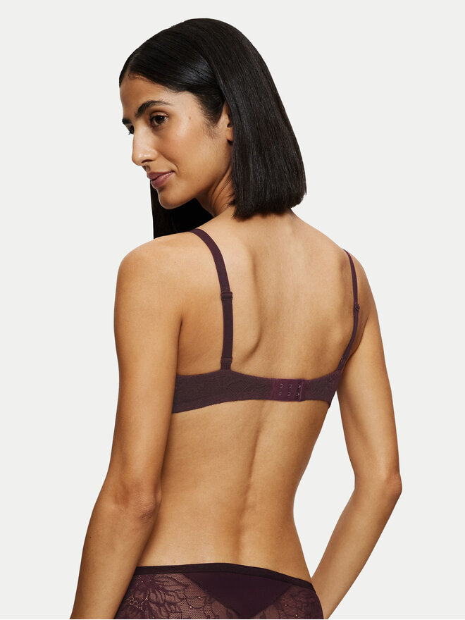 Triumph Triumph Grudnjak sa žicom Amourette Charm 10214459 Tamnocrvena
