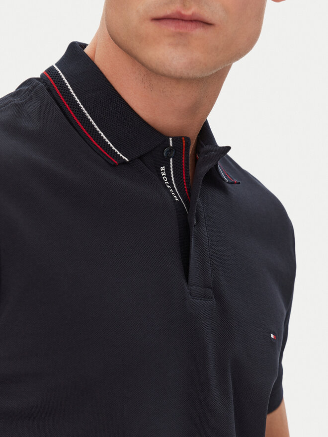 Tommy Hilfiger Tommy Hilfiger Polo Placket Interest MW0MW38459 Σκούρο μπλε Regular Fit
