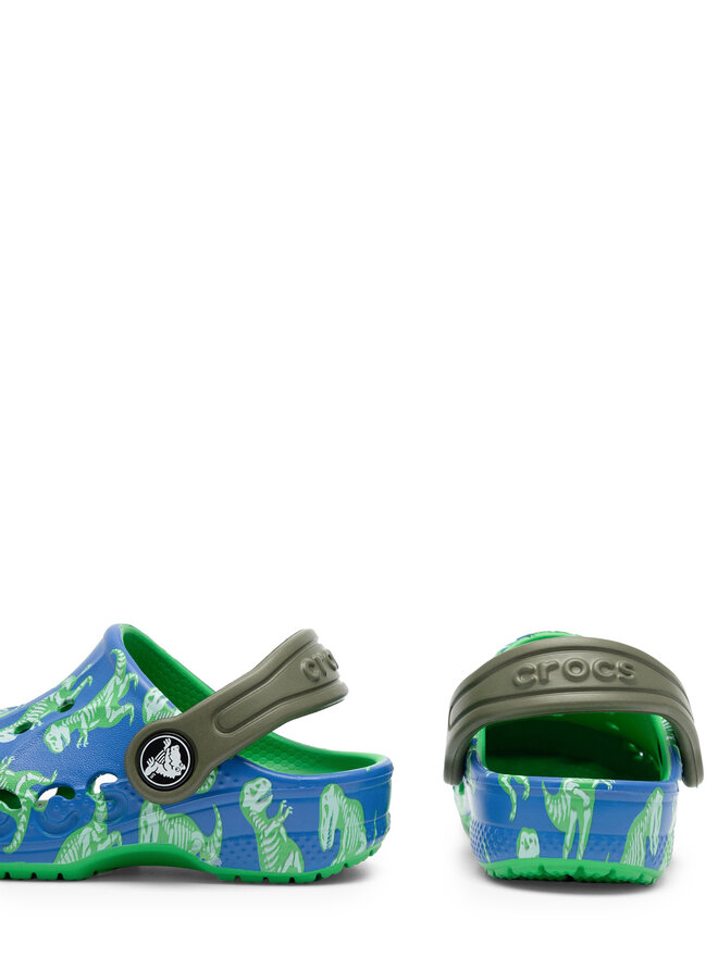 Crocs Klapki Crocs BAYA GRAPHIC CLOG T 206814-4LB Niebieski