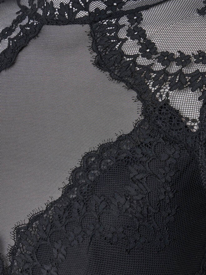 Hunkemöller Hunkemöller Σουτιέν τοπ Daisy 205499 Μαύρο