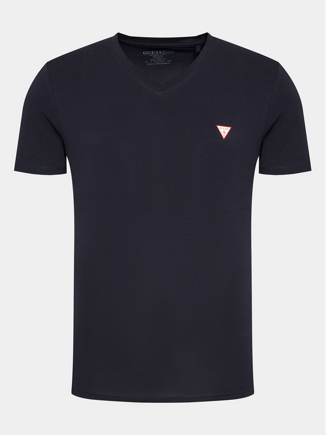 Guess Guess Póló M2YI32 J1314 Sötétkék Slim Fit