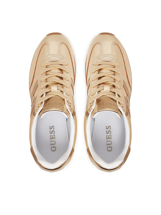 Guess Сникърси Guess FLTSAP LEM12 Златист