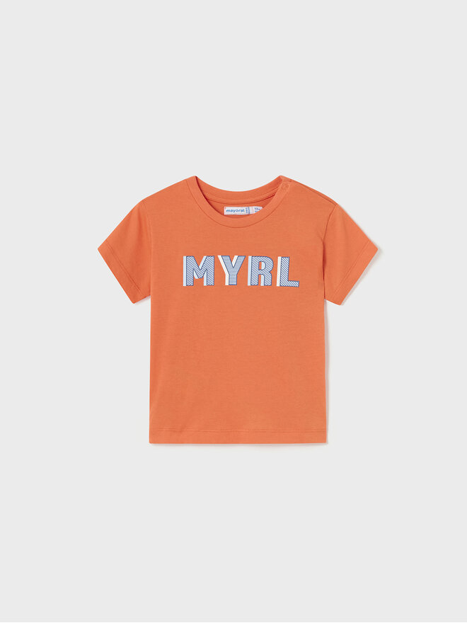 Mayoral Mayoral Футболка 106 Оранжевий Regular Fit
