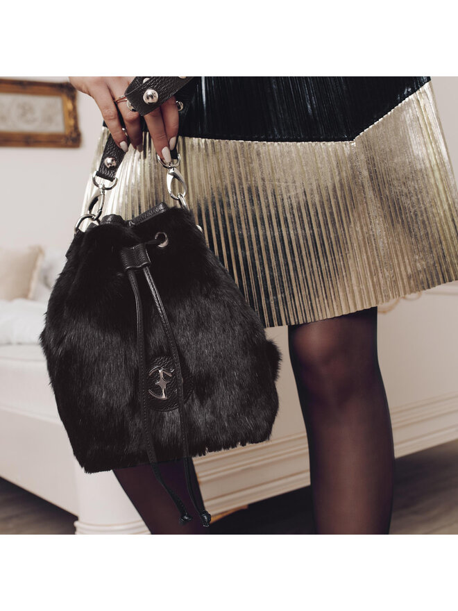 Eva Minge Handtasche Eva Minge Mallen 4R 18NN1372673EF Schwarz