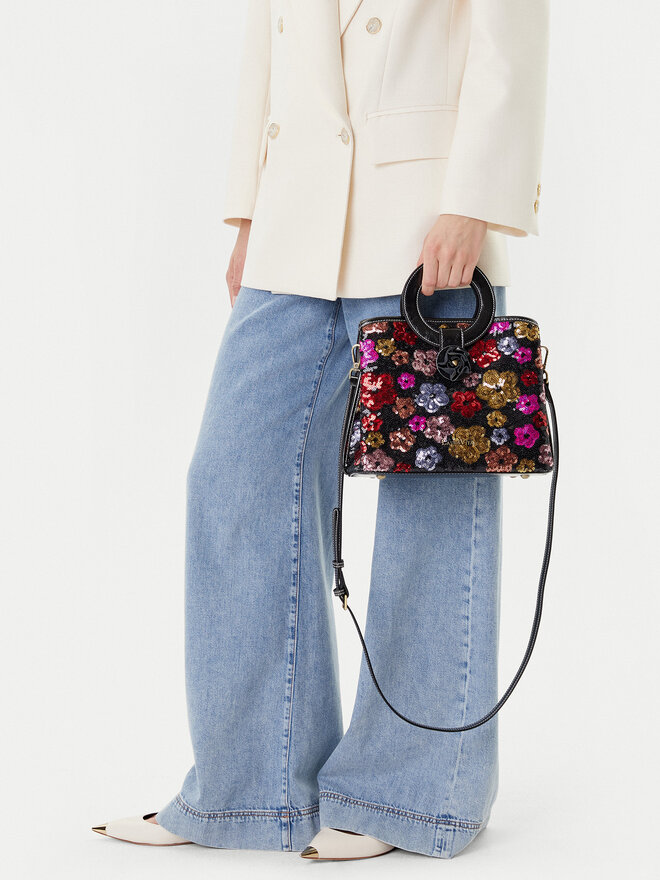 Laura Vita Handtasche Laura Vita Alisa 03 Schwarz