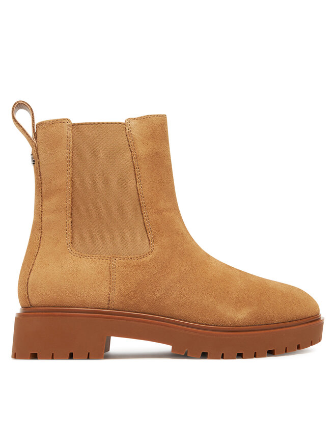 LAUREN RALPH LAUREN Členková obuv s elastickým prvkom LAUREN RALPH LAUREN 802974477001 Hnedá
