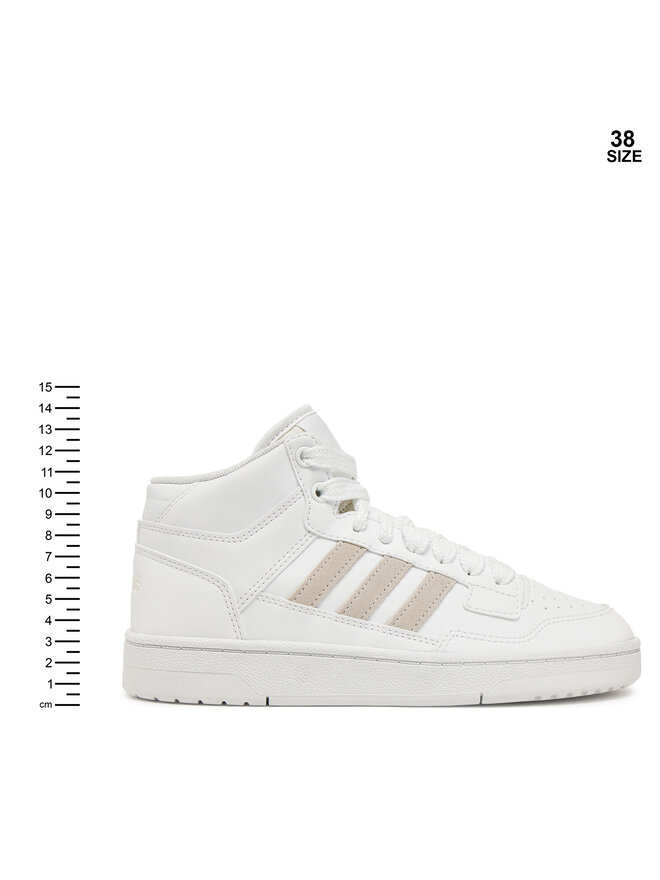adidas Sneakersy adidas Rapid Court Mid JR0190 Biały