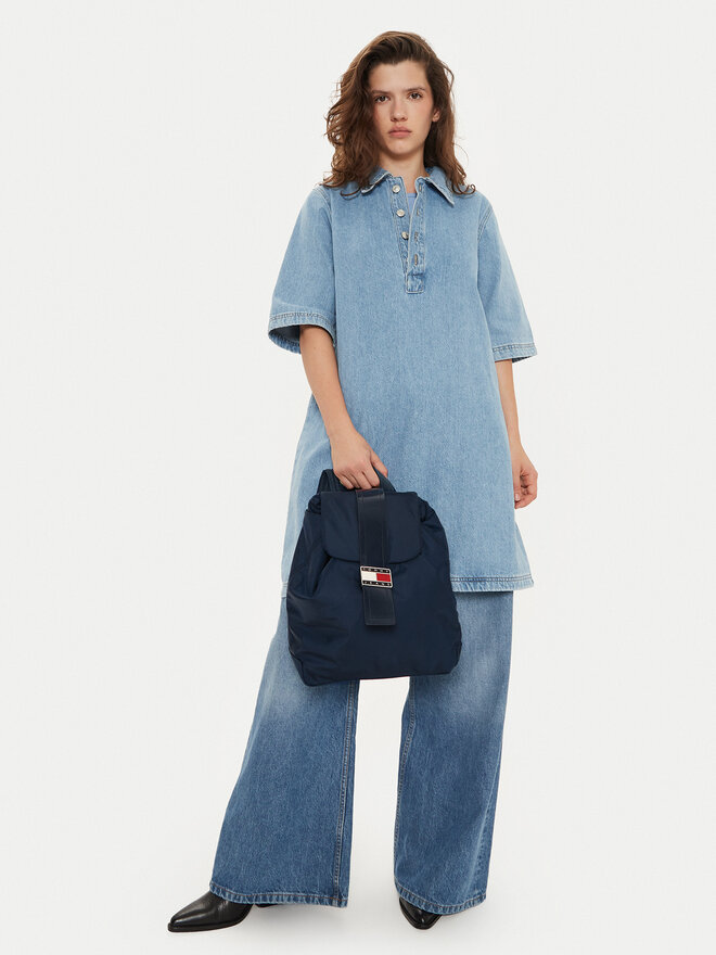 Tommy Hilfiger Rucsac Tommy Hilfiger Startdust AW0AW16514 Bleumarin