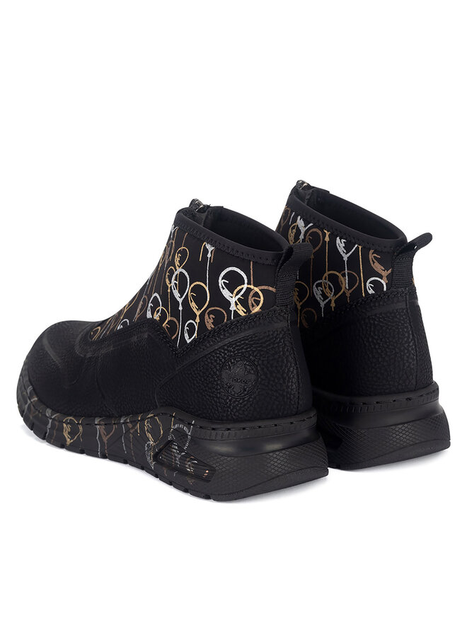 Rieker Halbschuhe Rieker M4953-00 Schwarz