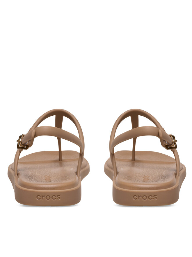 Crocs Σανδάλια Crocs Miami Thong Flip 209793 Καφέ