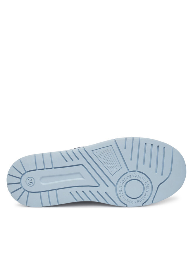 Calvin Klein Jeans Снікерcи Calvin Klein Jeans Low Cut Lace-Up Sneaker V3X9-82091-1355 Голубий