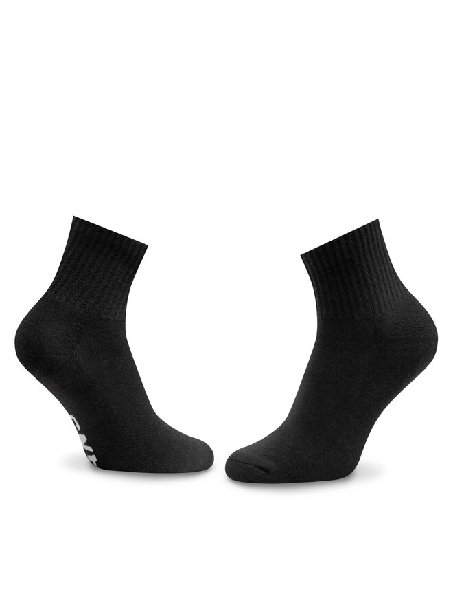 Vans 3 vīriešu zemo zeķu pāru komplekts Vans Classic Ankle VN000FV7BLK1 Melns