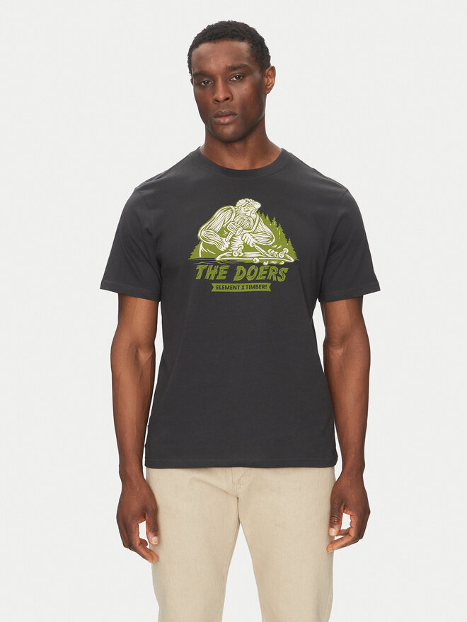 Element Element T-Shirt ELYZT00521 Μαύρο Regular Fit