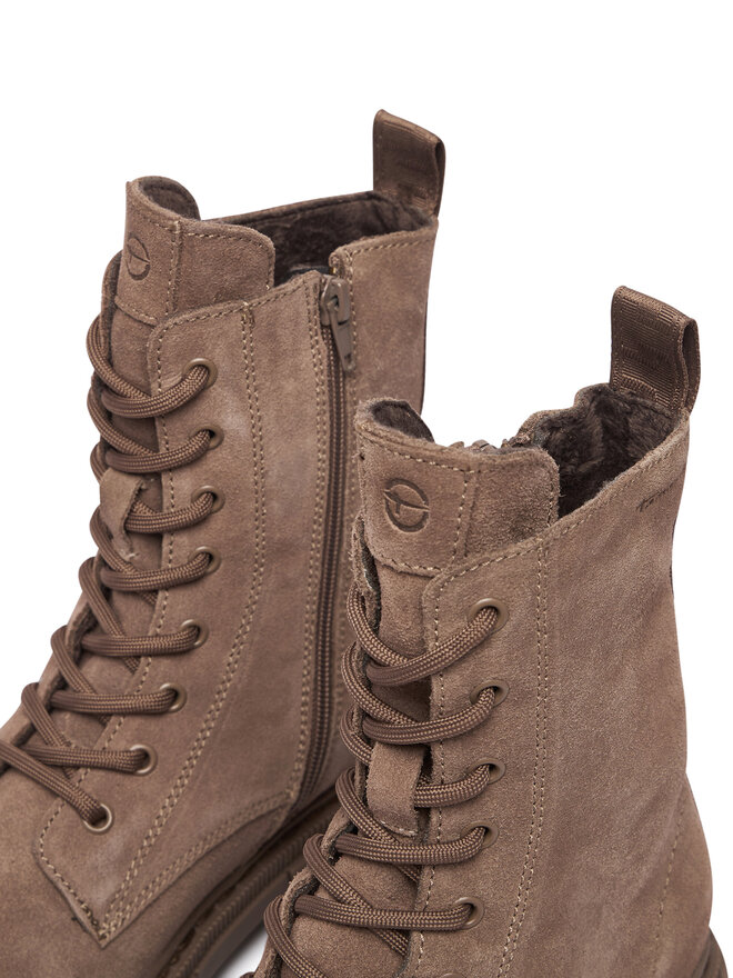 Tamaris Schnürschuhe Tamaris 1-25276-41 Beige
