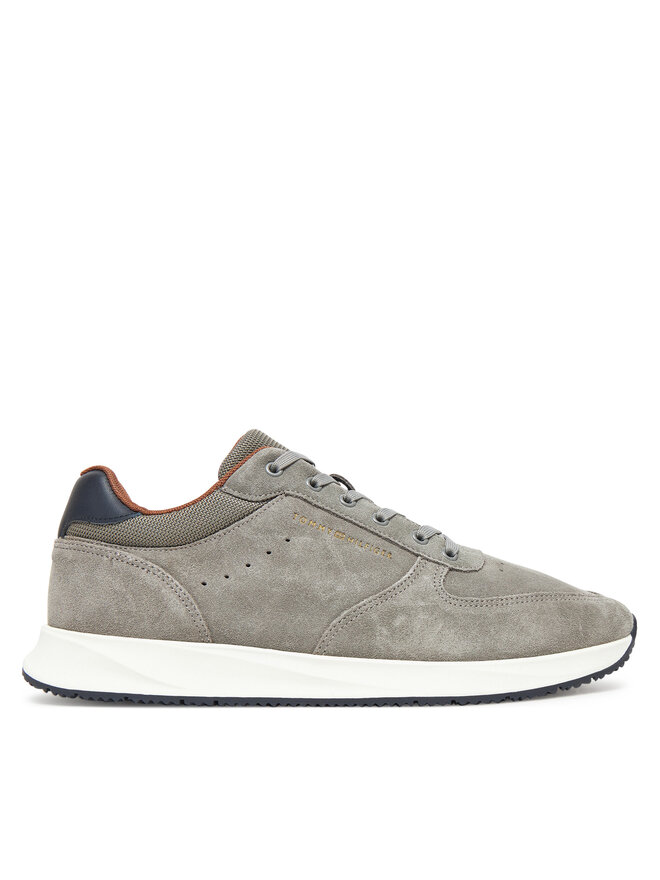 Tommy Hilfiger Αθλητικά Tommy Hilfiger Premium Suede Hybrid FM0FM05690 Γκρι