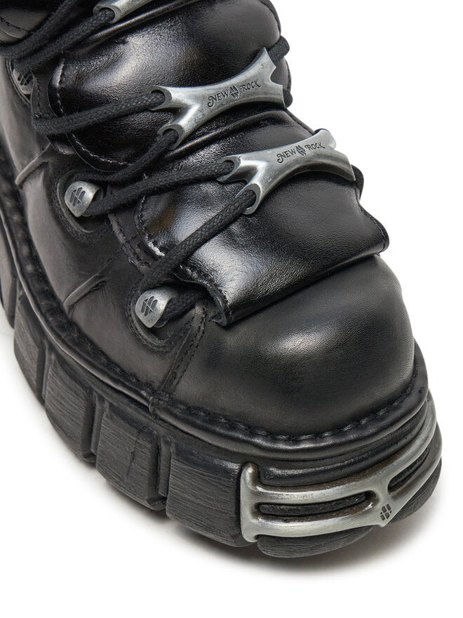 NEW ROCK Снікерcи NEW ROCK M-106-S1 Чорний