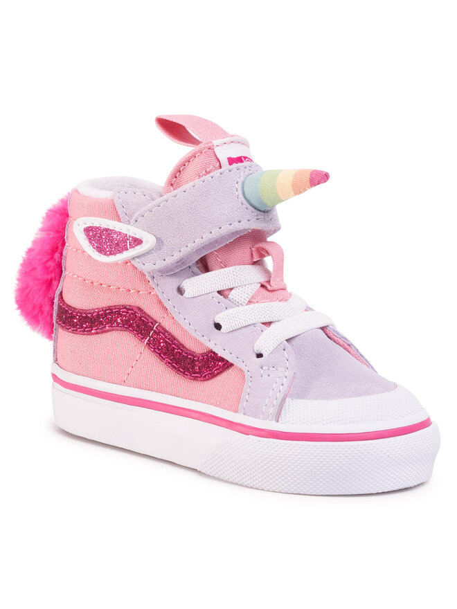 Sneakers Vans Unicorn Sk8 Hi Re VN0A4TZQWLI1 Rosa eschuhe