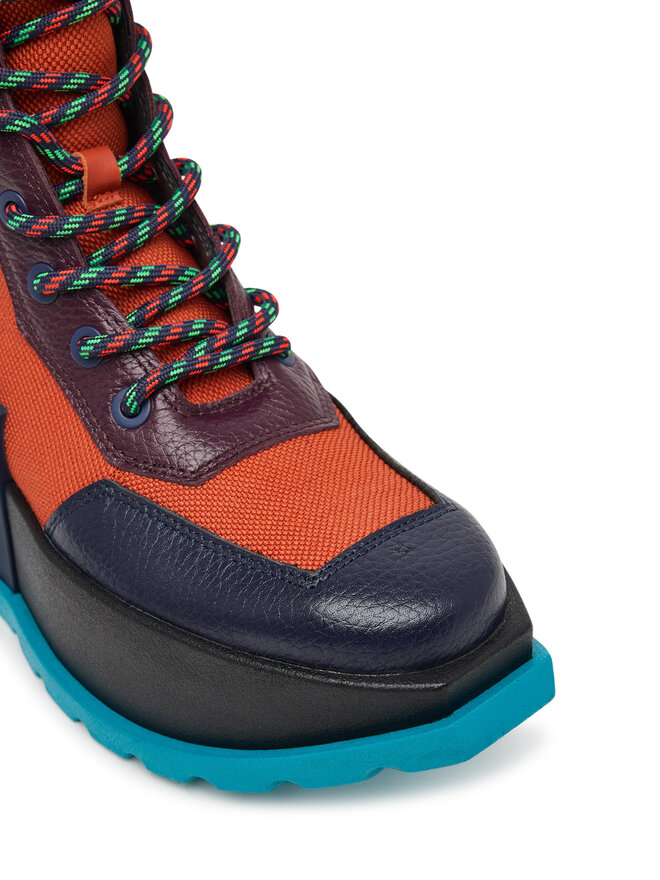 United Nude Schnürschuhe United Nude Roko Combat 11045992165 Orange