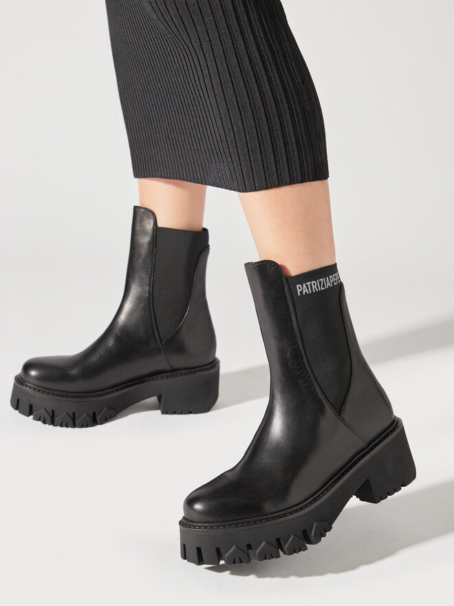 Patrizia Pepe Botine Patrizia Pepe CY9814/L011-K103 Negru