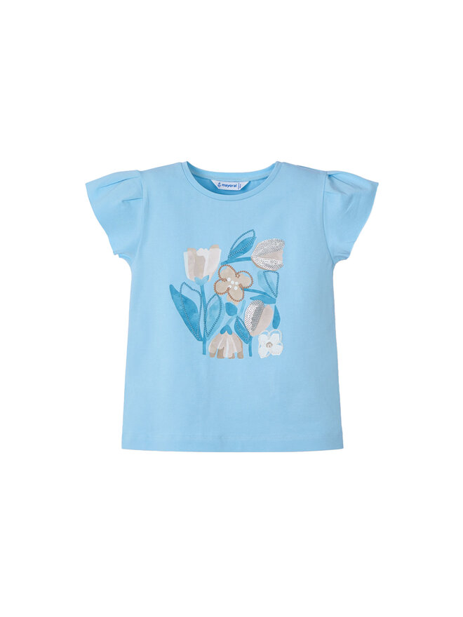 Mayoral Mayoral Camiseta 3015 Celeste Regular Fit