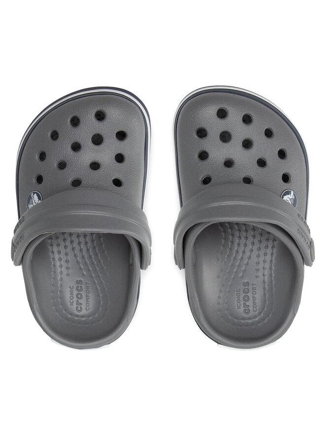 Crocs Чехли Crocs Crocband Clog K 204537 Сив