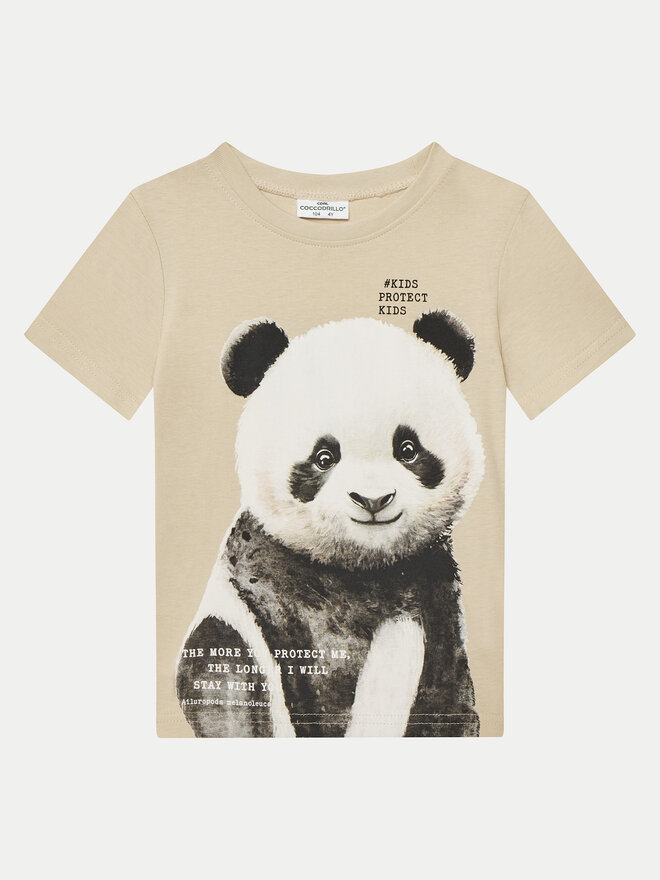 Coccodrillo Coccodrillo T-Shirt WC5143202VUA Μπεζ Regular Fit